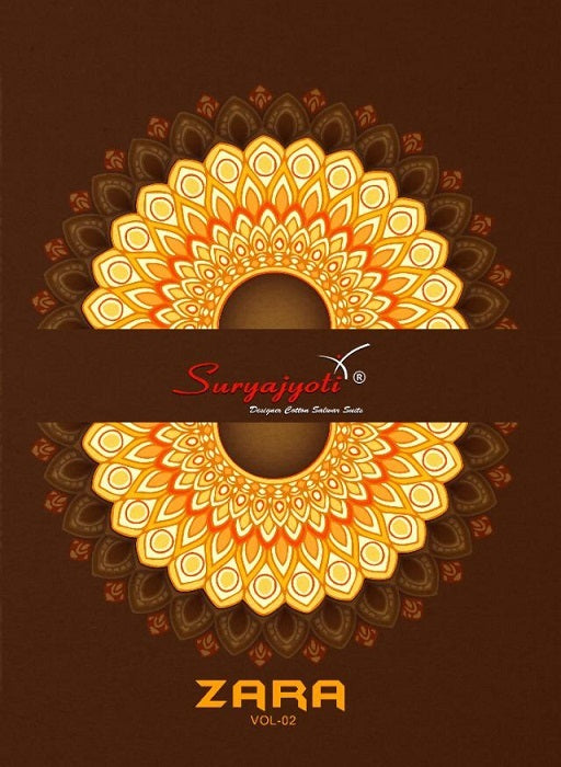 Suryajyoti Trends Launch By Zara Vol 2 Satin Cotton With Diamond Work Exclusive Regular Wear Salwar Suits