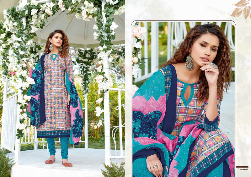 Sweety Fashion Launch Boom Boom Vol 40 Soft Cotton Designer Printed Regular Wear Salwar Kameez
