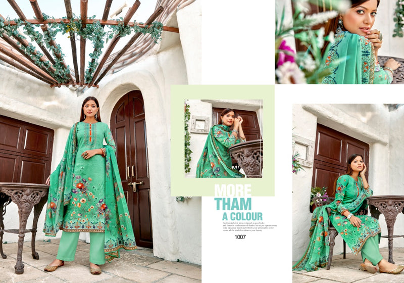 Sweety Fashion Sangeet Cotton Digital Print With Swarovski Work Salwar Kameez