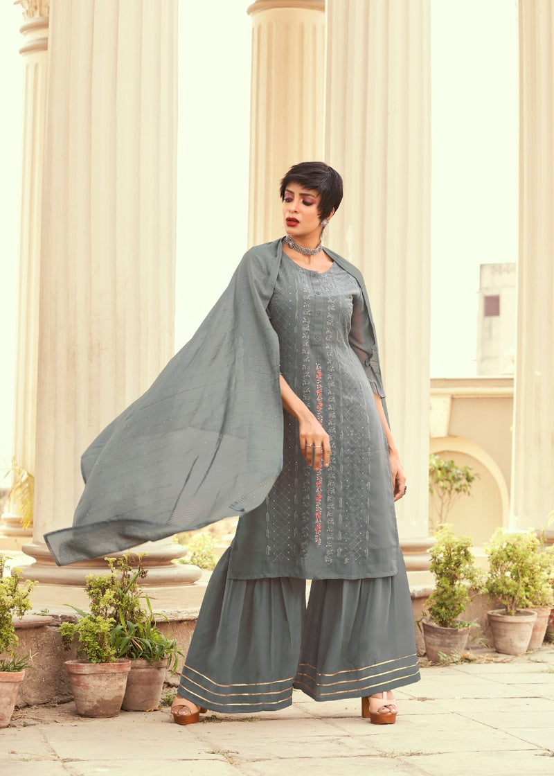 Sweety Fashion Sufiyana Georgette Designer Casual Wear Salwar Kameez