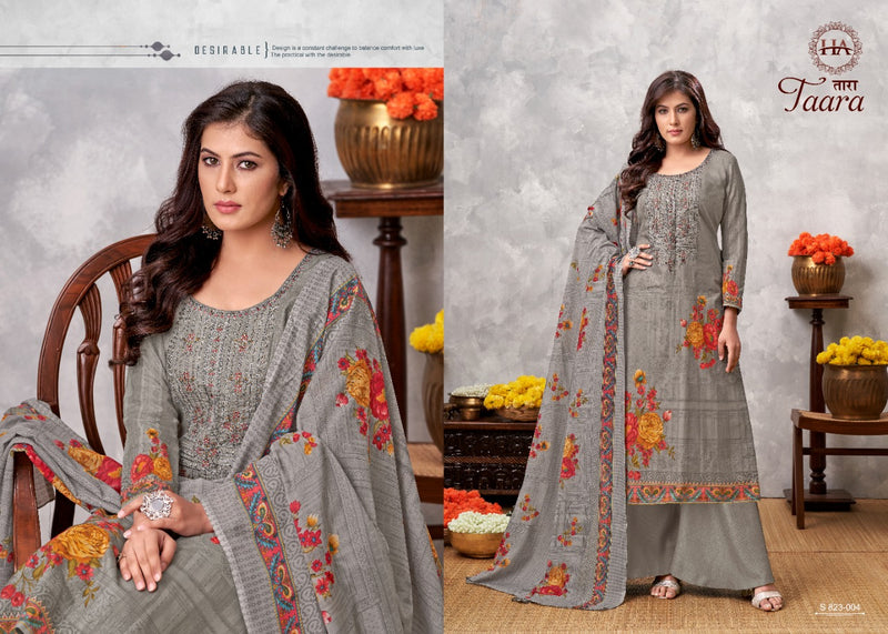 Harshit Fashion Hub Taara Cotton Salwar Kameez With Digital Prints & Embroidery