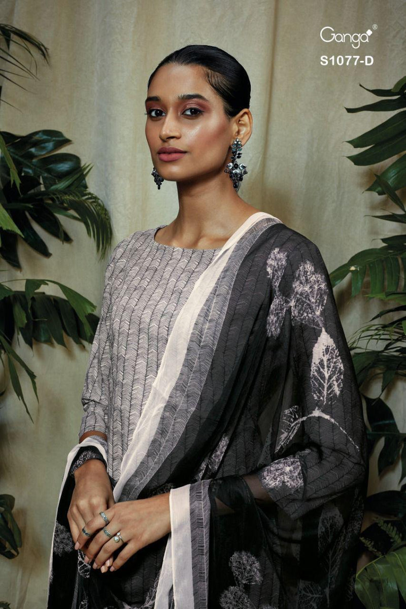 Ganga Timila 1077 Premium Cotton Printed Designer Party Wear Salwar Suits