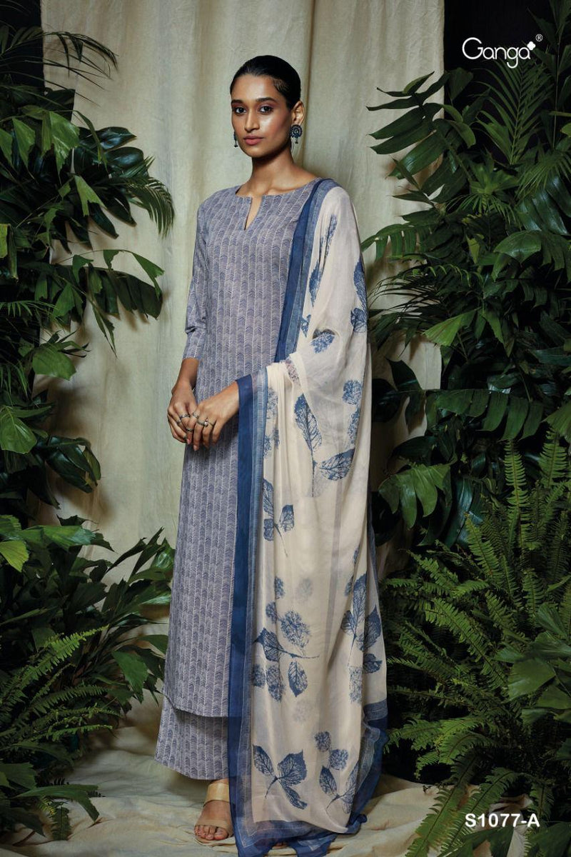 Ganga Timila 1077 Premium Cotton Printed Designer Party Wear Salwar Suits