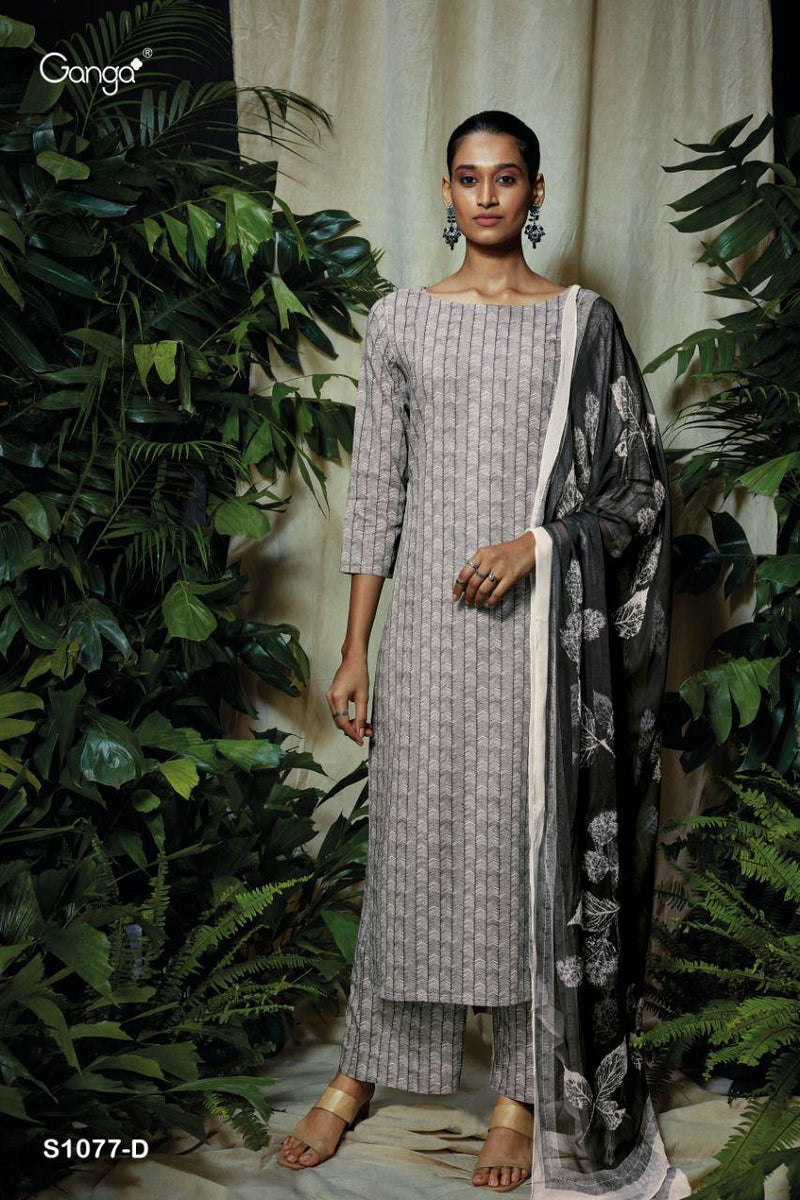 Ganga Timila 1077 Premium Cotton Printed Designer Party Wear Salwar Suits