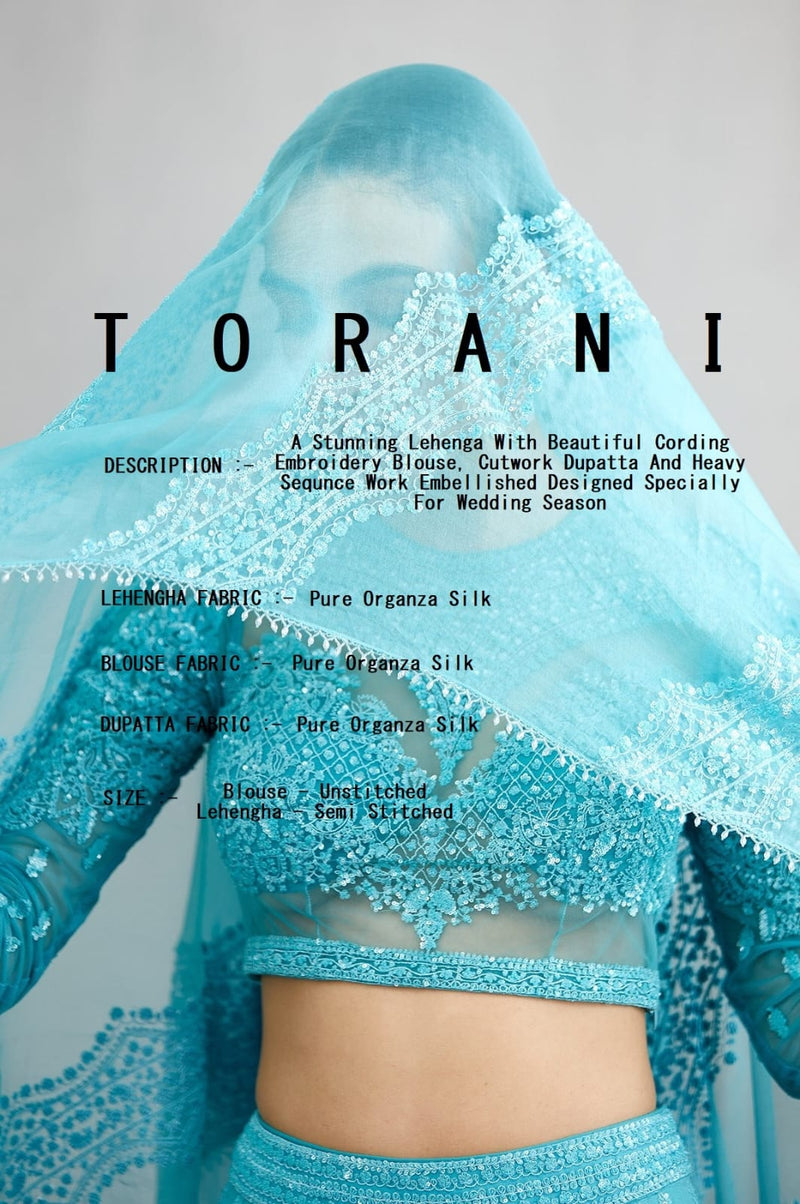 Stylishta Torani Dno 01 to 02 Silk Beautiful Embroidery Work Stylish Designer  Weddind Wear Lehenga