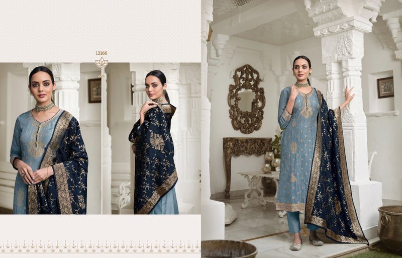Zisa Traditional Vol 3 Dola Jacquard Heavy Designer Wedding Wear Salwar Kameez