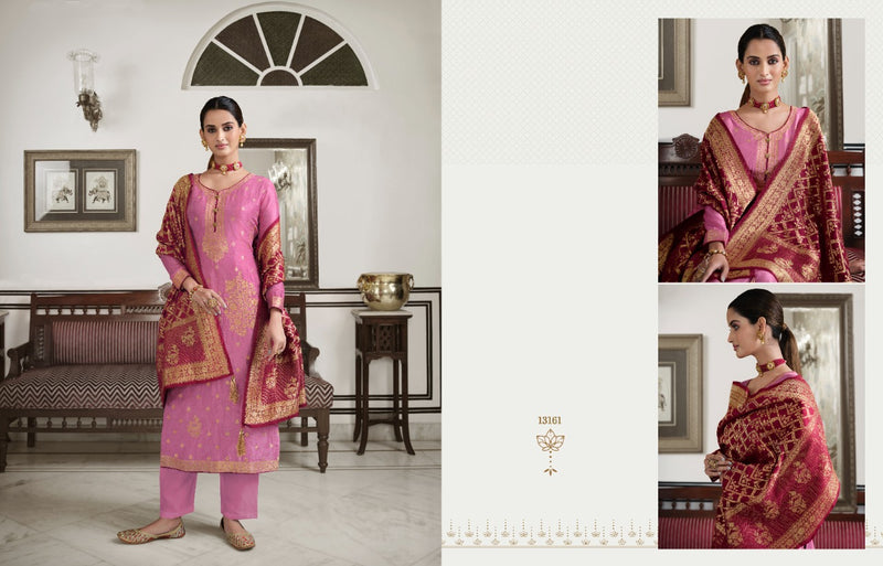 Zisa Traditional Vol 3 Dola Jacquard Heavy Designer Wedding Wear Salwar Kameez