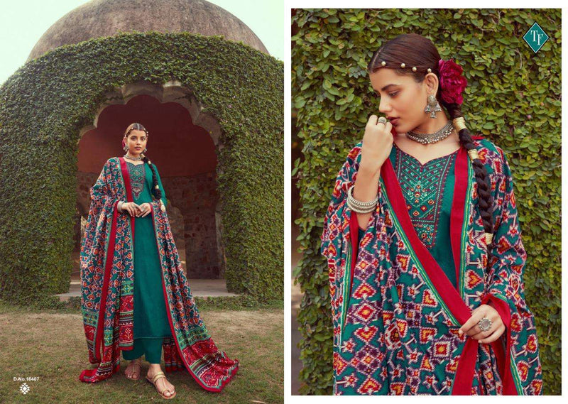 Tanishk Fashion Ikrat Jam Silk Designer Dress Salwar Suit