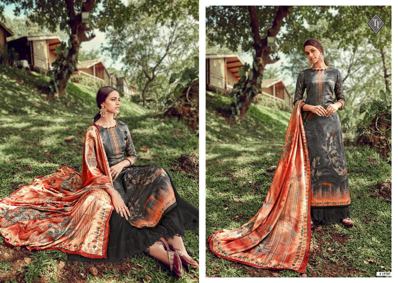 Tanishk Fashion Suven Pure Model Satin Digital Print Salwar Kameez