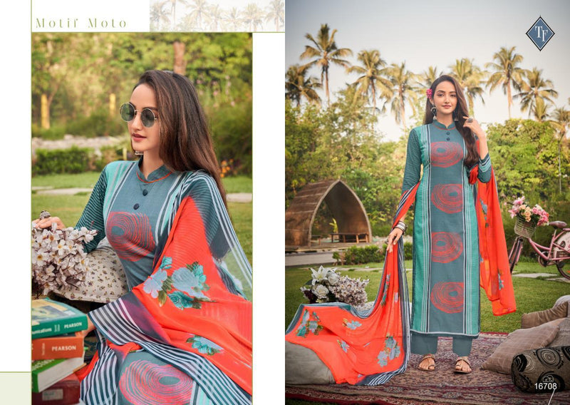 Tanishk Fashion Tesla Lawn Cambric Cotton With Designer Summer Wear Salwar Suits