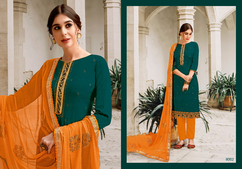 Sweety Urvashi Vol 8 Jam Satin Causal Wear Salwar Suit