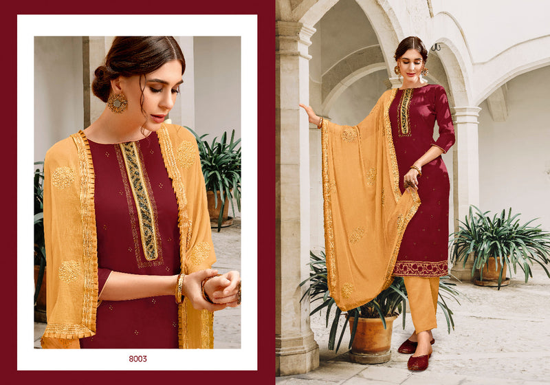 Sweety Urvashi Vol 8 Jam Satin Causal Wear Salwar Suit