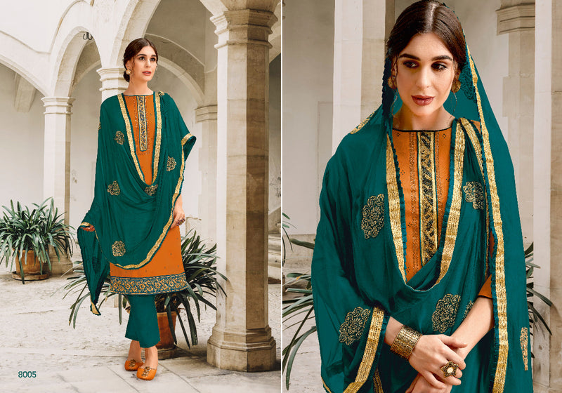 Sweety Urvashi Vol 8 Jam Satin Causal Wear Salwar Suit