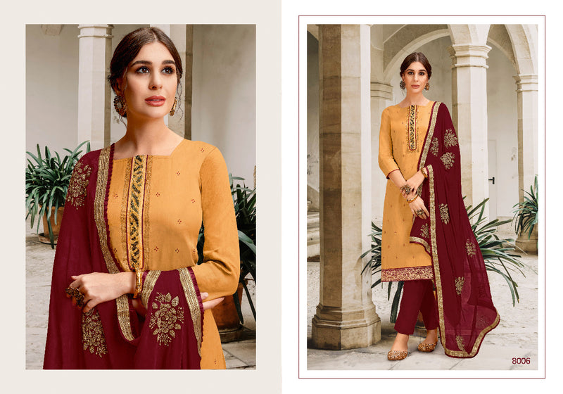 Sweety Urvashi Vol 8 Jam Satin Causal Wear Salwar Suit