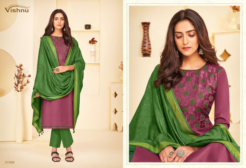 Vishnu Impex Nusrat Cotton Flex Stylish Designer Salwar Suit