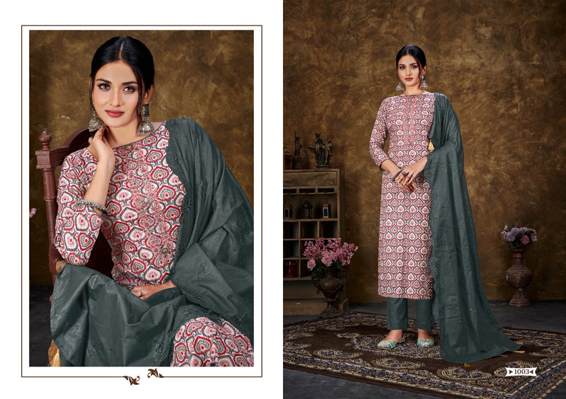 Hermitage Clothing Vogue Pure Cotton With Printed Work Stylish Designer Festive Wear Salwar Suit