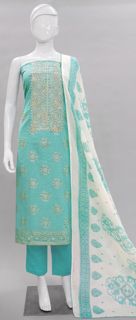 Bipson Fashion Voot 1868 Cambric Cotton Designer Festive Wear Salwar Suits