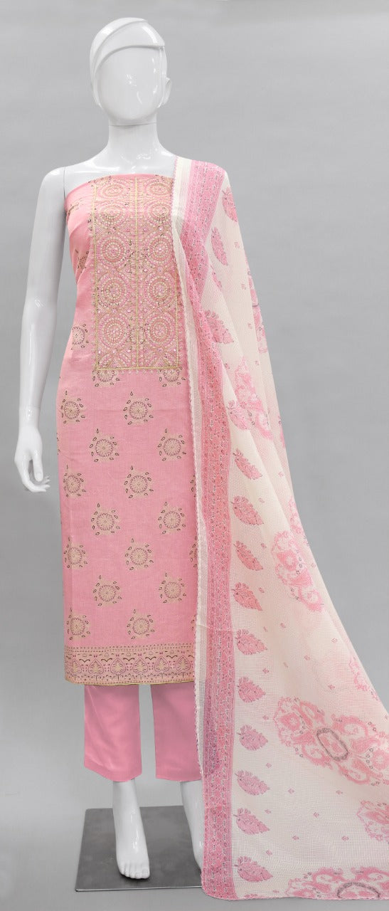 Bipson Fashion Voot 1868 Cambric Cotton Designer Festive Wear Salwar Suits
