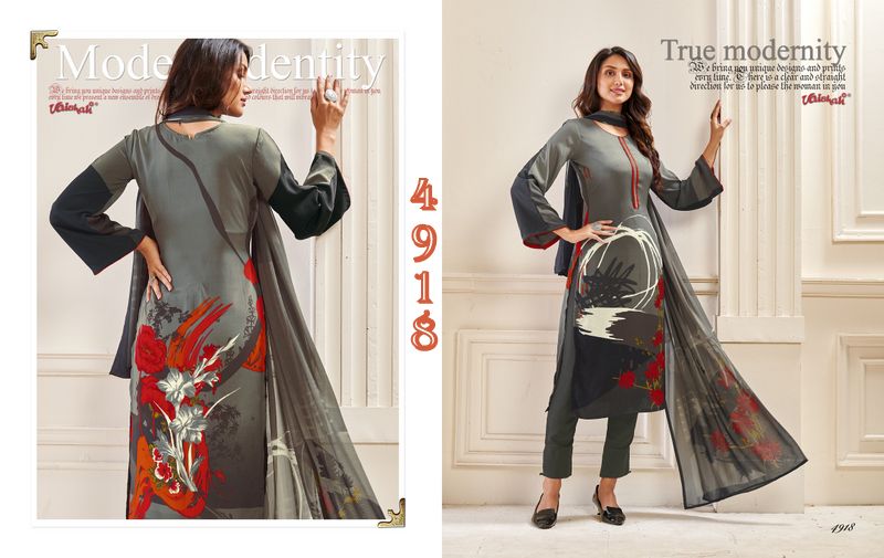 Vaishali 4900 Series Crepe Digital Printed Salwar Suit