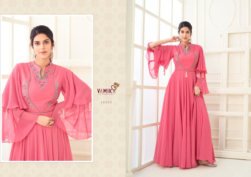 Vamika Sui Dhaga Vol 4 Heavy Georgette Embroidered Handwork Kurti