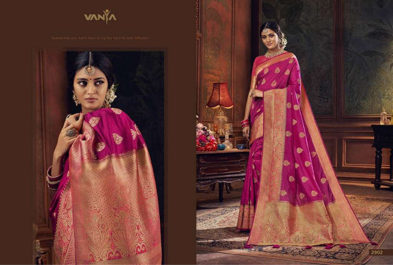 Vanya Designer Vol 19 2901-2911 Series Dolla Silk Saree