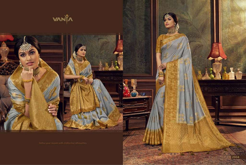 Vanya Designer Vol 19 2901-2911 Series Dolla Silk Saree