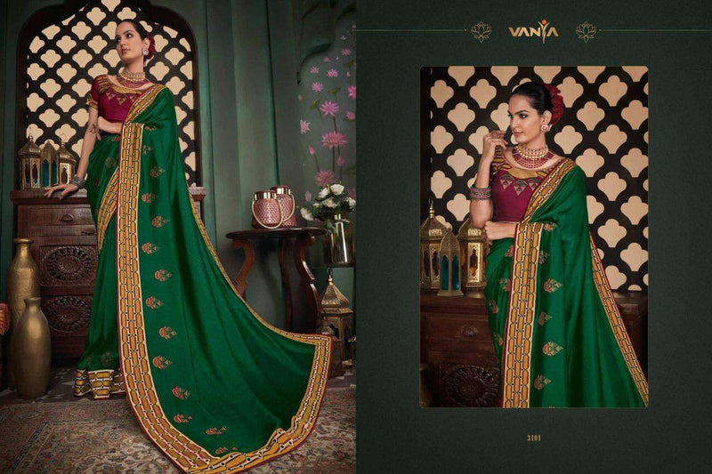 Vanya Designer  Vol 21 3101-3118 Series Fancy Designer Sarees