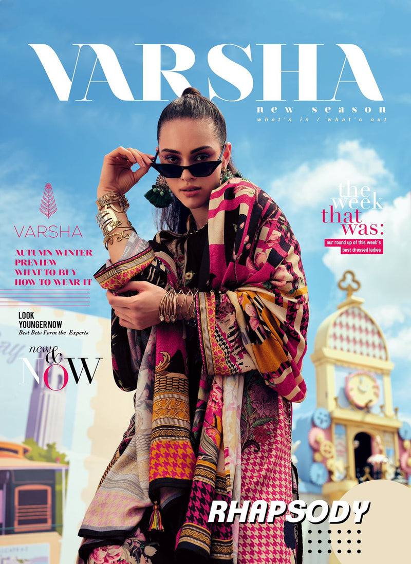 Varsha Fashion Rhapsody Luxury Lawn Digital Printed Stylish Wear Salwar Suit