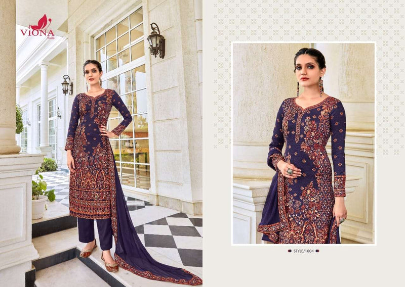 Viona Anaya Pashmina Pure Woollen With Digital Print Salwar Suit