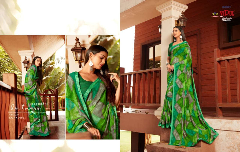 Vipul Fashion Mohini Georgette Fancy Look Printed Saree