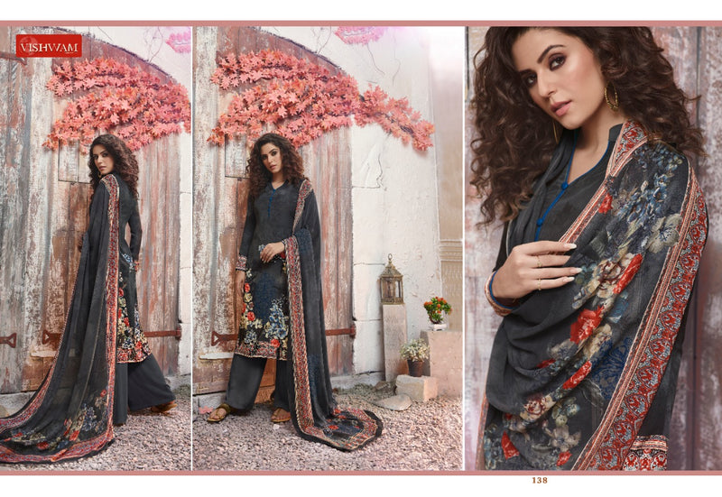 Vishwam Fabrics Cappuccion Nx Vol 3 Printed Salwar Kameez