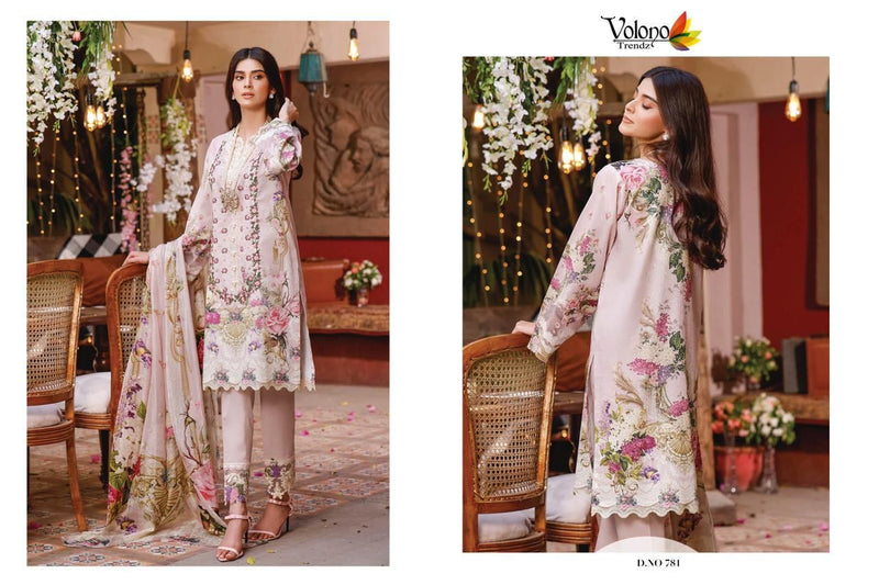 Volono Trendz Firdous Vol 11 Cotton Printed Fancy Embroidery Work Exclusive Patry Wear Salwar Kameez
