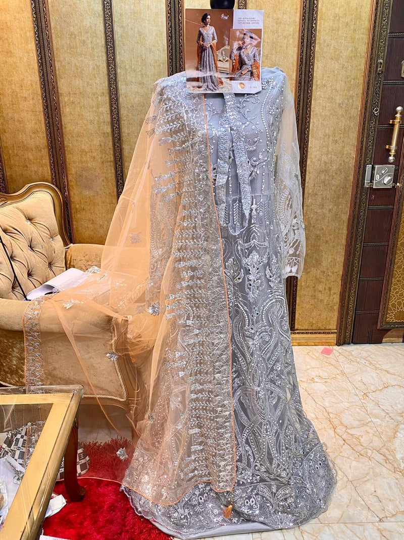 Shree Fabs S 165 Butterfly Net Partywear Pakistani Designer Salwar Kameez