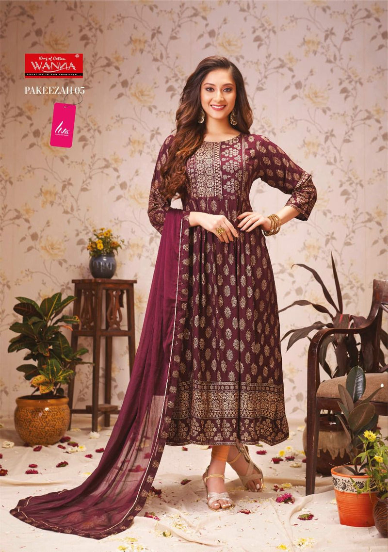 Wanna Pakeezah Rayon Casual Wear Kurti