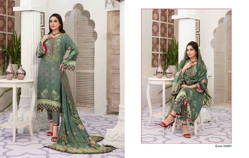 Apana Dno 35001 To 350010 Pure Cotton With Printed Stylish Designer Party Wear Salwar Suit