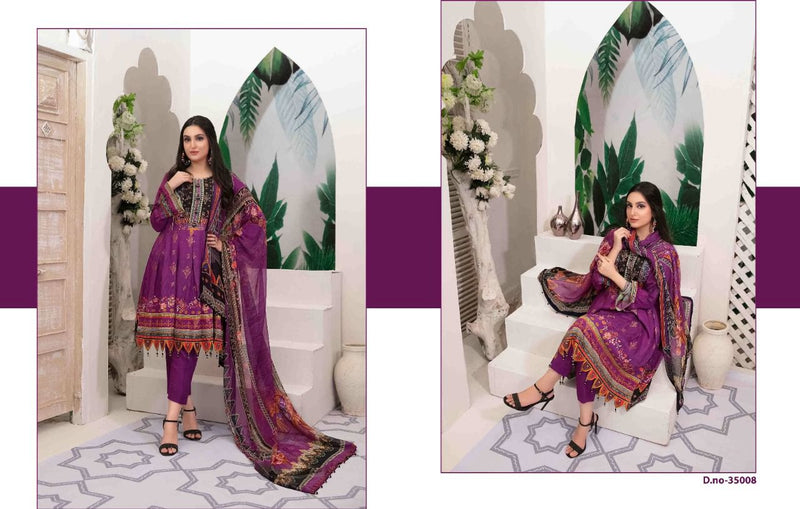 Apana Dno 35001 To 350010 Pure Cotton With Printed Stylish Designer Party Wear Salwar Suit