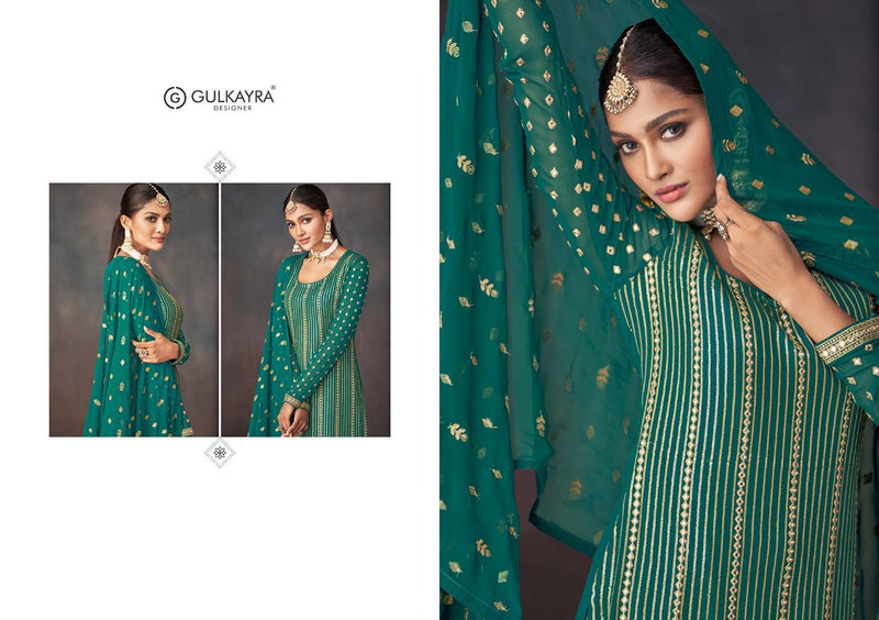 Gulkayra Dno 7114 To 7118 Georgette WIth Wedding Wear Stylish Designer Salwar Suit