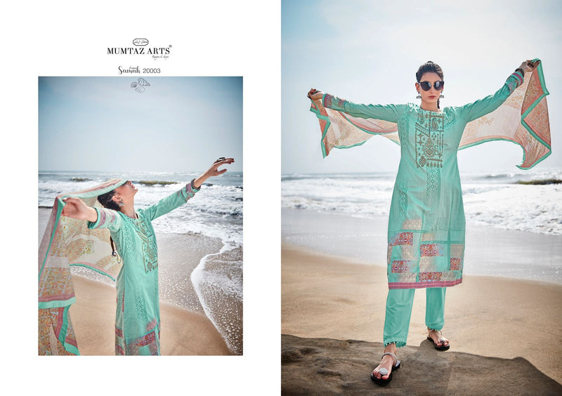 Mumtaz Arts Dno 20001 To 20008 Pure Lawn cotton With Embroidery Work Stylish Designer Party Wear salwar Kameez