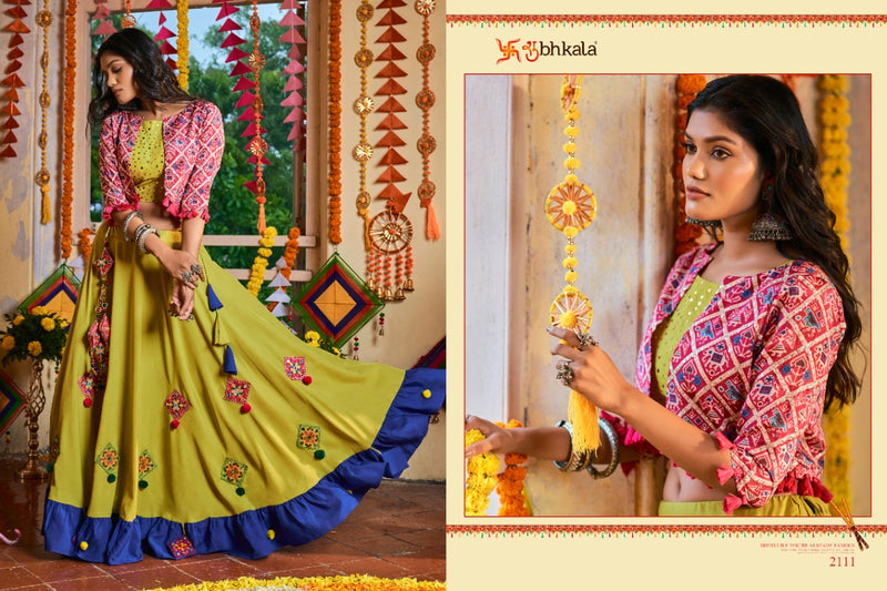 Shubhkala Raas Vol 4 Fancy With Embroidery Work Navratri Collection Stylish Designer Chaniya Choli