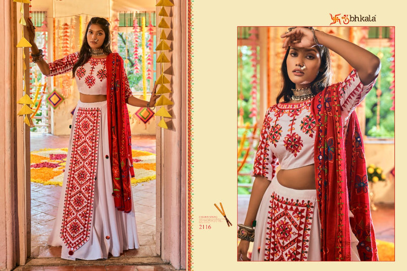 Shubhkala Raas Vol 4 Fancy With Embroidery Work Navratri Collection Stylish Designer Chaniya Choli