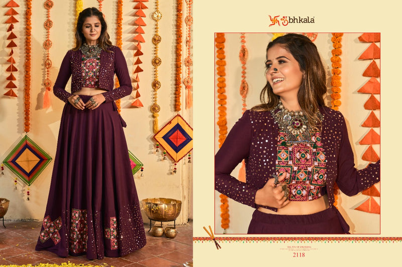 Shubhkala Raas Vol 4 Fancy With Embroidery Work Navratri Collection Stylish Designer Chaniya Choli