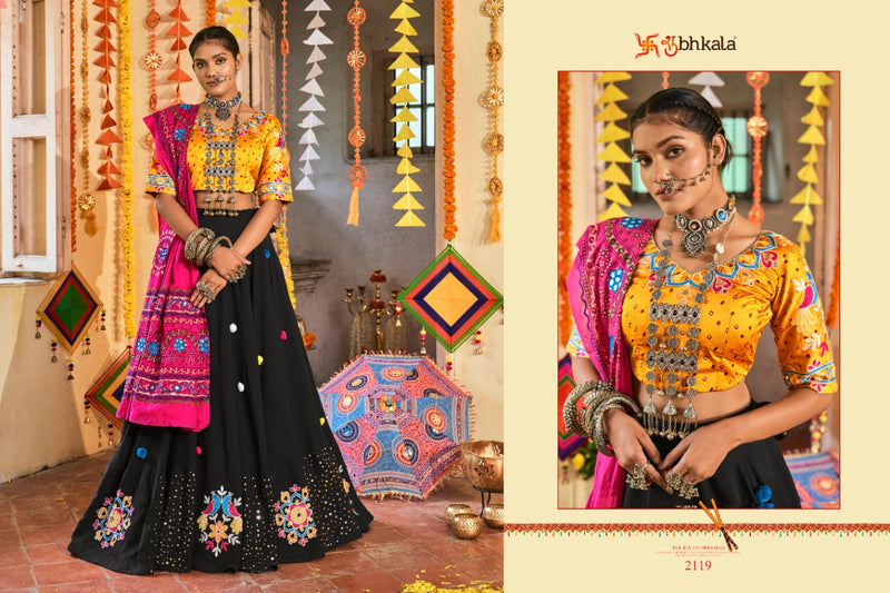 Shubhkala Raas Vol 4 Fancy With Embroidery Work Navratri Collection Stylish Designer Chaniya Choli