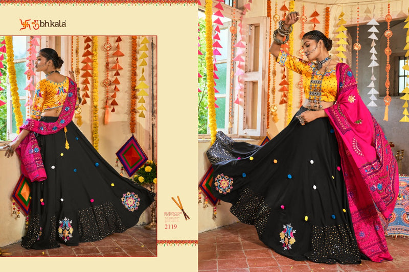 Shubhkala Raas Vol 4 Fancy With Embroidery Work Navratri Collection Stylish Designer Chaniya Choli