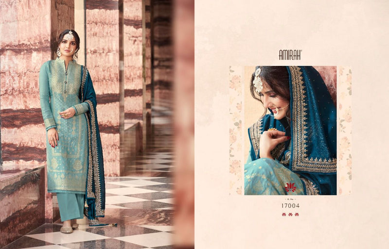 Amirah Khwahish Vol 2 Dola Silk With Heavy Emroidery work Stylish Designer Festive Wear fancy Salwar kameez