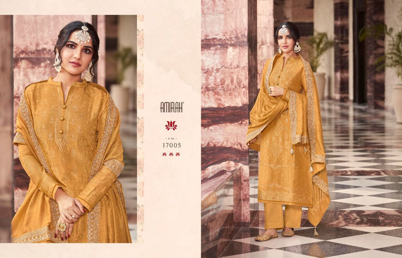 Amirah Khwahish Vol 2 Dola Silk With Heavy Emroidery work Stylish Designer Festive Wear fancy Salwar kameez