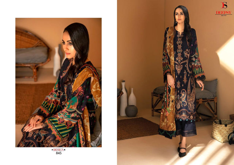 Deepsy Suits Elan Vol 12 Silk Digital Print Embroiderd Pakistani Salwar Kameez