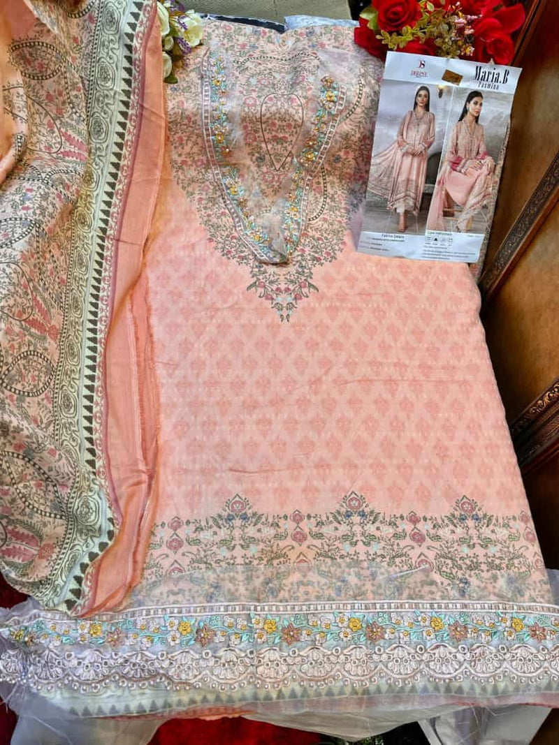 Deepsy Suit Maria B Pashmina Handwork Embroidered Salwar Kameez