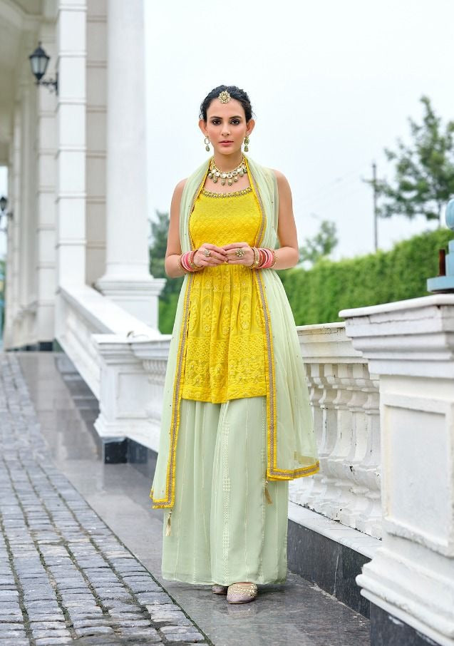 Zaveri Woman Beauty Outfit Vol 2 Dno 1052 Viscose Georgette Heavy Designer Wedding Wear Salwar Kameez