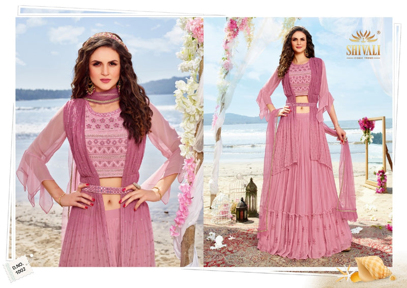 Shivali Fashion Khwaab Georgette Stylish Designer Party Wear Indo Western