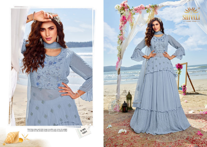 Shivali Fashion Khwaab Georgette Stylish Designer Party Wear Indo Western